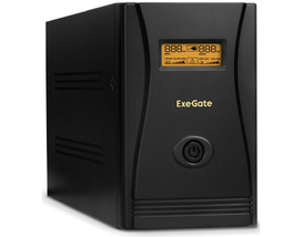 Источник беспребойного питания Exegate SpecialPro Smart LLB-2000 LCD [EURO,RJ]