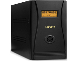 Источник беспребойного питания Exegate SpecialPro Smart LLB-1000 LCD [C13,RJ]