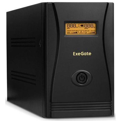 Источник беспребойного питания Exegate SpecialPro Smart LLB-1000 LCD [EURO,RJ]