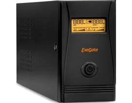 Источник беспребойного питания Exegate SpecialPro Smart LLB-650 LCD [EURO,RJ,USB]