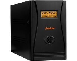 Источник беспребойного питания Exegate SpecialPro Smart LLB-1500 LCD [С13,RJ,USB]