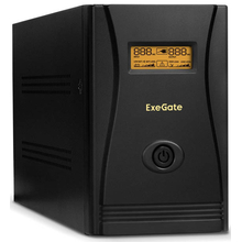 Источник беспребойного питания Exegate SpecialPro Smart LLB-1000 LCD [EURO,RJ]