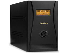 Источник беспребойного питания Exegate SpecialPro Smart LLB-2000 LCD [C13,RJ]