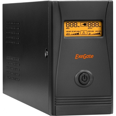 Источник беспребойного питания Exegate Power Smart ULB-850 LCD [C13,RJ,USB]