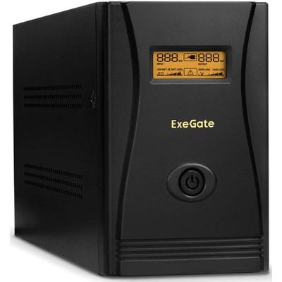 Источник беспребойного питания Exegate SpecialPro Smart LLB-1000 LCD [C13,RJ]