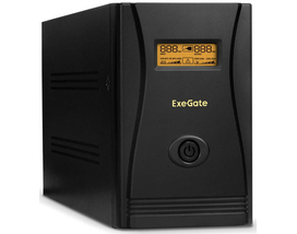 Источник беспребойного питания Exegate SpecialPro Smart LLB-2200 LCD [EURO,RJ]