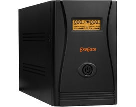 Источник беспребойного питания Exegate SpecialPro Smart LLB-1000 LCD [C13,RJ,USB]