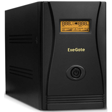 Источник беспребойного питания Exegate SpecialPro Smart LLB-1500 LCD [EURO,RJ]