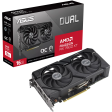 Видеокарта AMD Radeon RX 7600 XT ASUS OC 16Gb [DUAL-RX7600XT-O16G]
