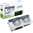 Видеокарта NVIDIA GeForce RTX 4070 ASUS 12Gb [DUAL-RTX4070-O12G-WHITE]