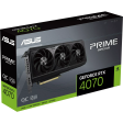 Видеокарта NVIDIA GeForce RTX 4070 ASUS Prime OC 12Gb [PRIME-RTX4070-O12G]