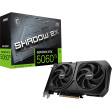 Видеокарта NVIDIA GeForce RTX 5060 Ti MSI OC 8Gb [RTX 5060 Ti 8G SHADOW 2X OC PLUS]