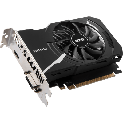Видеокарта NVIDIA GeForce GT 1030 MSI 2Gb [GT 1030 AERO ITX 2GD4 OC]