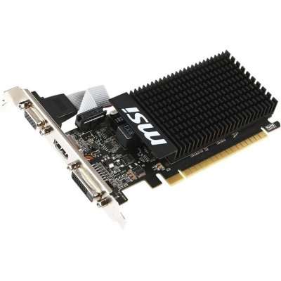 Видеокарта NVIDIA GeForce GT 710 MSI 2Gb [GT 710 2GD3H LP]