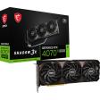 Видеокарта NVIDIA GeForce RTX 4070 Ti Super MSI 16Gb [RTX 4070 Ti SUPER 16G SHADOW 3X OC]
