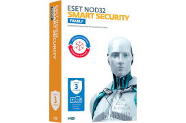 ПО Антивирус ESET NOD32 Smart Security (3-ПК, 1-год)